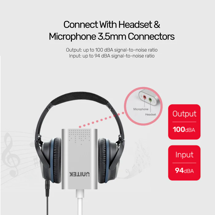 USB 2.0 External Sound Card Adapter for Stereo Audio - Image 3