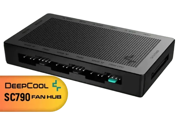 DeepCool SC790 ARGB and PWM HUB,6 Ports