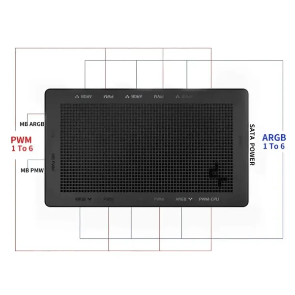DeepCool SC790 ARGB and PWM HUB,6 Ports - Image 7