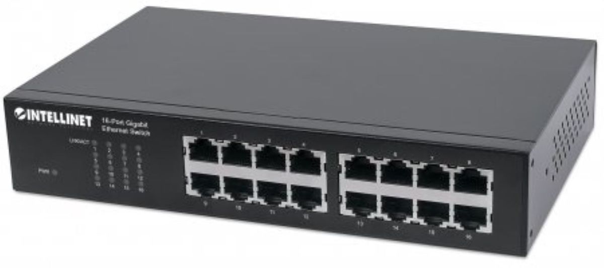 Intellinet 16-Port Gigabit Ethernet Switch
