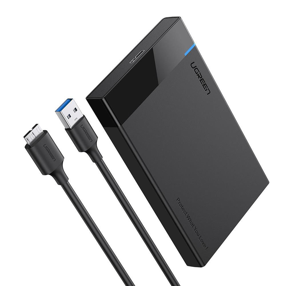 UGREEN 2.5" SATA Hard Drive USB 3.0 Enclosure, UASP, 6Gbps
