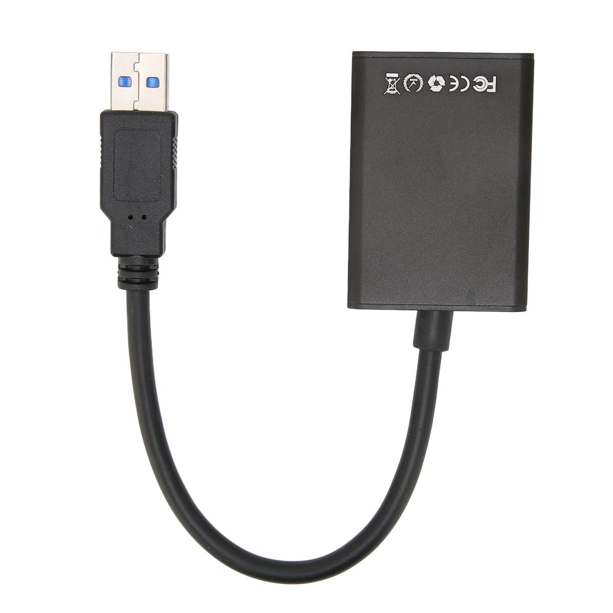 USB3.0 to HDMI Adapter, Male-Female, HD, Plug & Play