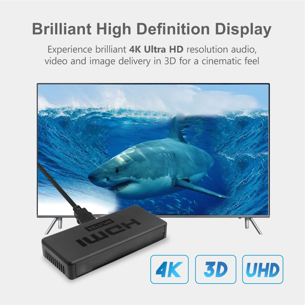 Astrum 1 x 5 Ports 4K HDMI Splitter - SP050 - Image 2