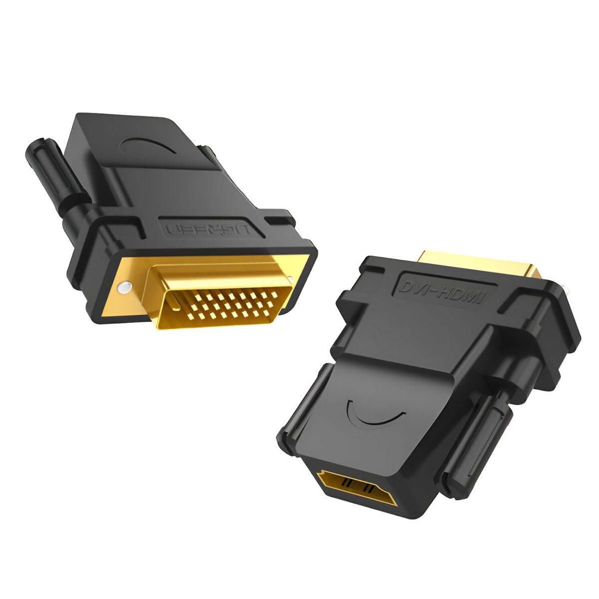 UGreen 20124 DVI-D Male to HDMI Female Adapter-BK - Image 3
