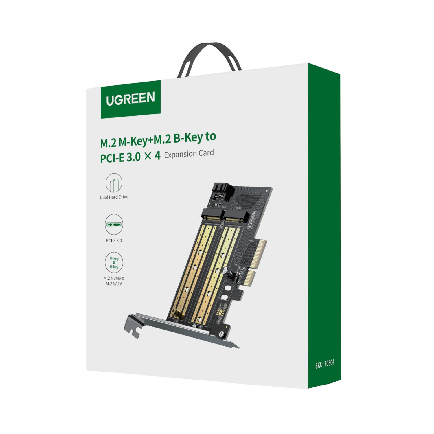 UGREEN CM302 M.2 M/B-Key to PCI-E 3.0 Expansion Card - Image 4
