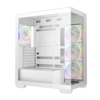 Deep Cool CG580 4F V2 ARGB ATX Gaming Chassis - White
